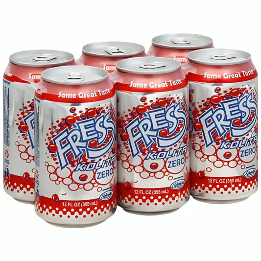 Fress Kolita Zero Can 12 Oz - 6 Pack - Sabores Market Wholesale