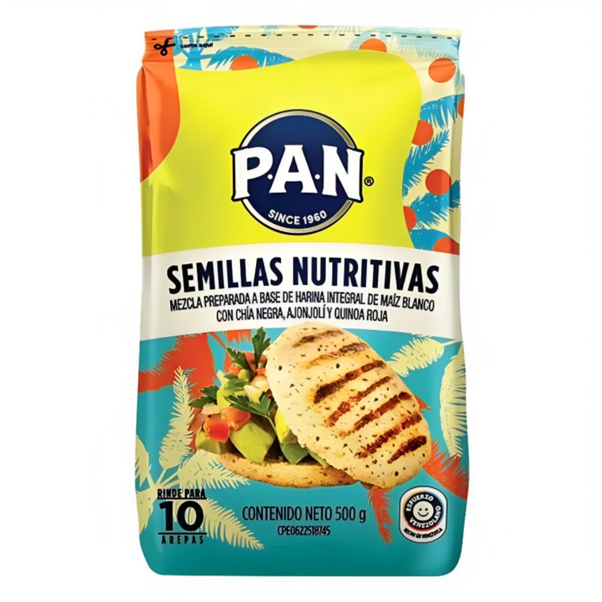 Harina PAN Semillas Nutritivas 500g - 12 Pack - Sabores Market Wholesale