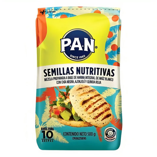 Harina PAN Semillas Nutritivas 500g - 12 Pack - Sabores Market Wholesale