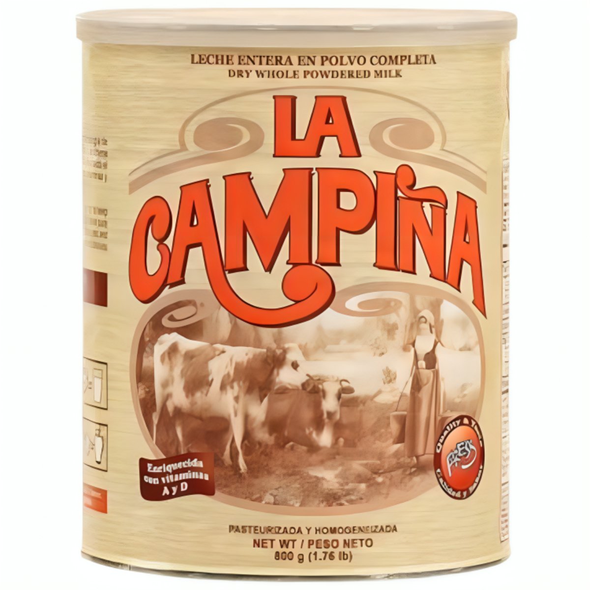 Leche La Campiña 800g - Sabores Market Wholesale