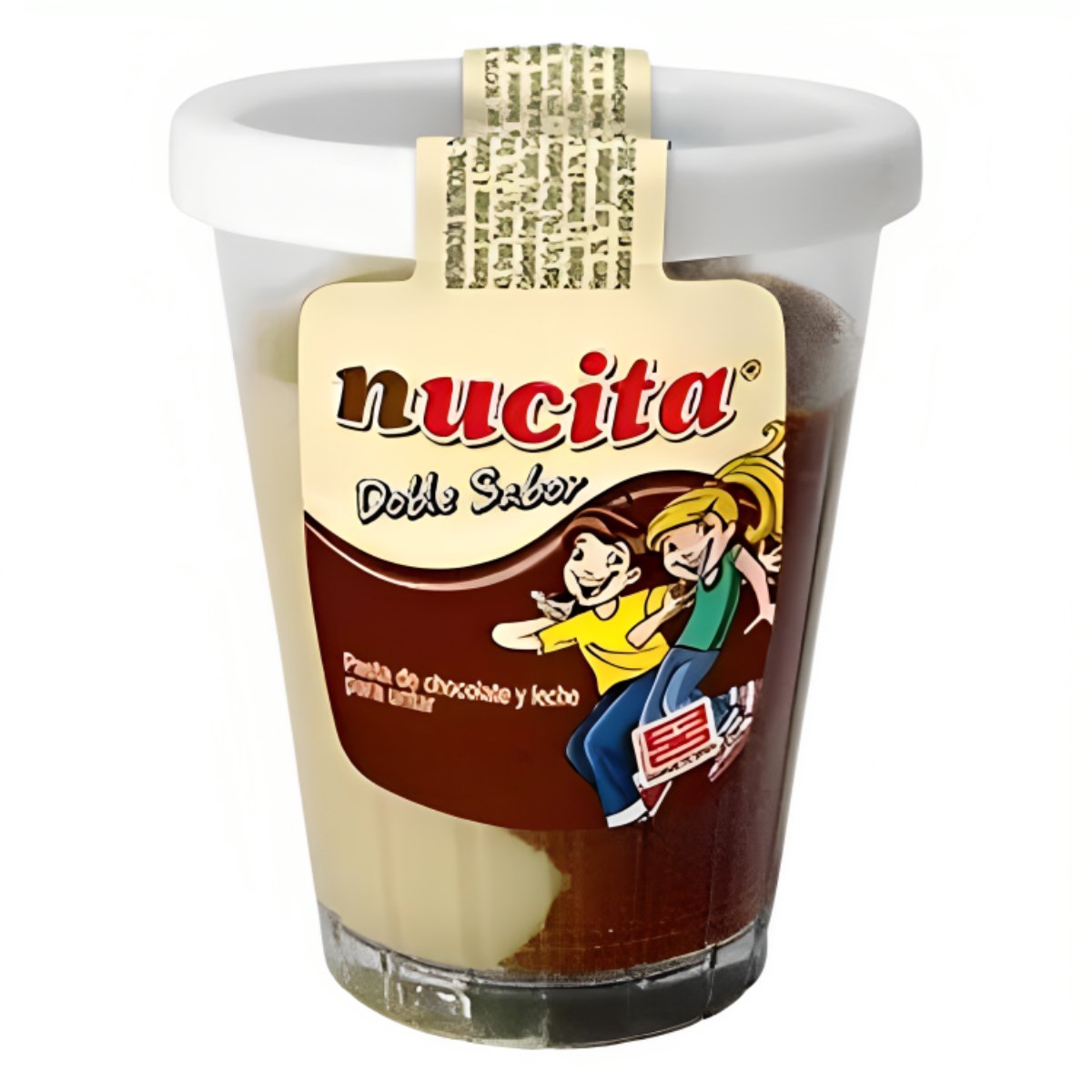 Nucita Doble Sabor Envase 85g Display - 12 Unidades - Sabores Market Wholesale