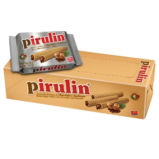 Pirulin Display- 12 Estuches - Sabores Market Wholesale