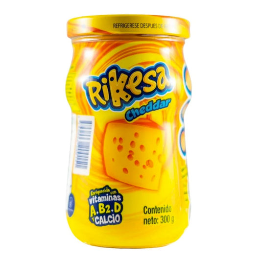 Rikesa Cheddar 300g - 12 Pack - Sabores Market Wholesale